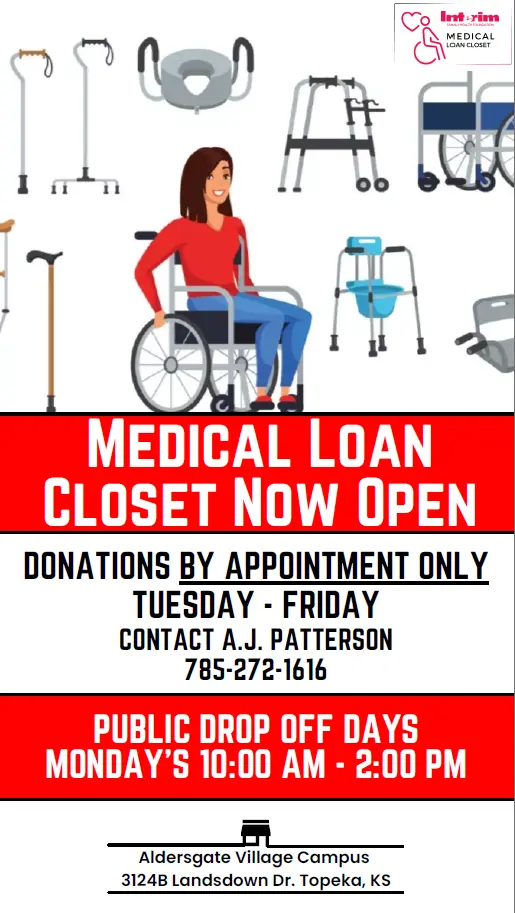 Medical Loan Closet Now Open!!!