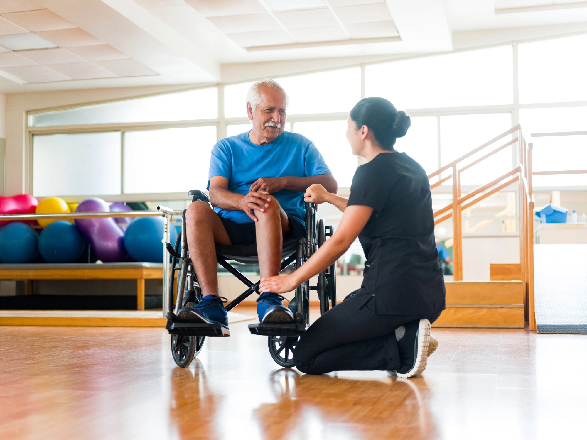 Professional home healthcare support
