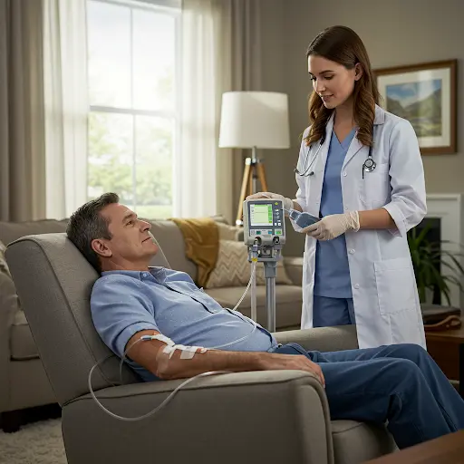 Home Infusing Home Infusion Therapy: Benefits & Challenges of Receiving Care at Home ...